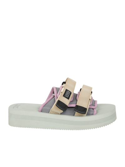 Suicoke Moto-vpo Sandals In Beige