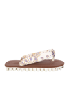 Suicoke Flip-flop Beige Sandals In Beige