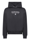 The Salvages Black Cotton Hooded Sweatshirt In Black