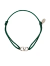 Valentino Garavani Vlogo Signature Bracelet In Green