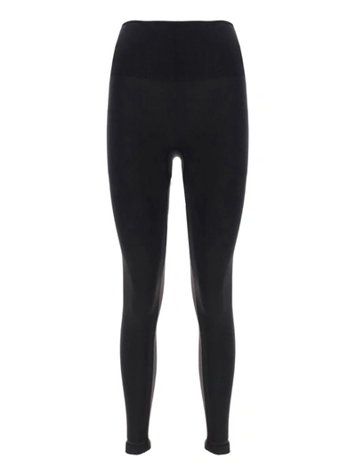 Wolford Midnight Grace High-rise Jersey Leggings In Black