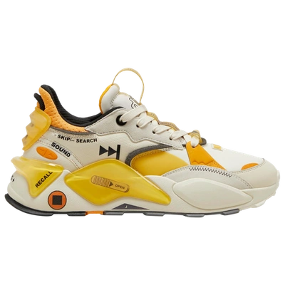 Puma Mens  Rs-xl In Yellow Sizzle/alpine Snow/white