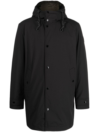 Woolrich Hooded 3-in-1 Padded Coat In Black