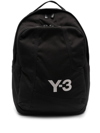 Y-3 LOGO-EMBROIDERED BACKPACK