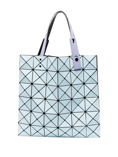 Bao Bao Issey Miyake Blue Lucent W Tote Bag In Purple