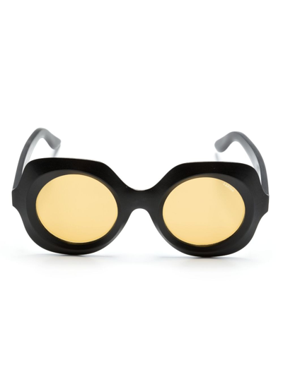 Lapima Paula Oversize-frame Sunglasses In Black