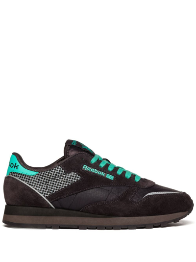 Reebok Special Items Classic Leather Low-top Sneakers In Black