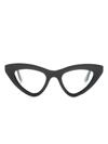 Lapima Julieta Cat-eye Frame Glasses In Black