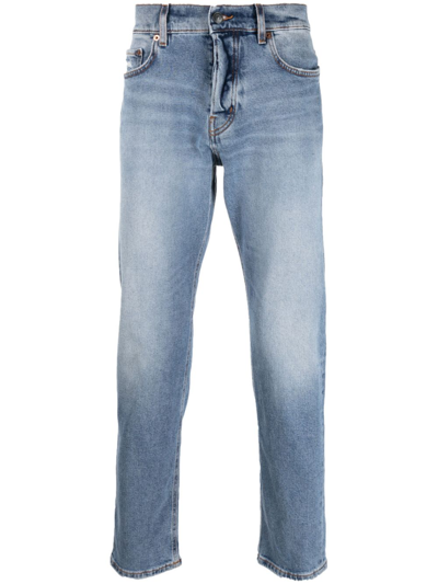 Haikure Low-rise Sim-fit Jeans In Blue
