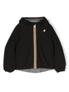 K-way P. Le Vrai 3.0 Claude Hooded Jacket In Black