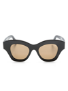 LAPIMA TESSA OVAL-FRAME SUNGLASSES