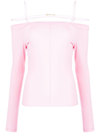 Jacquemus Pink Le Papier 'le T-shirt Sierra' Long Sleeve T-shirt
