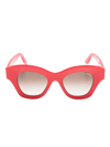 Lapima Lisa Square-frame Sunglasses In Red