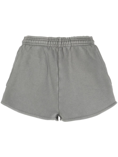 Entire Studios Con Coulisse Track Shorts In Grey