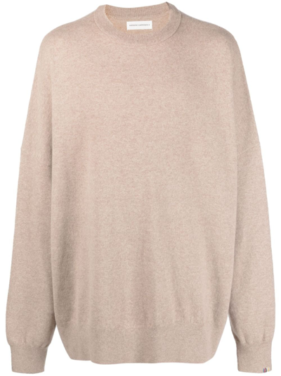 Extreme Cashmere Juna Crew-neck Jumper In Neutrals