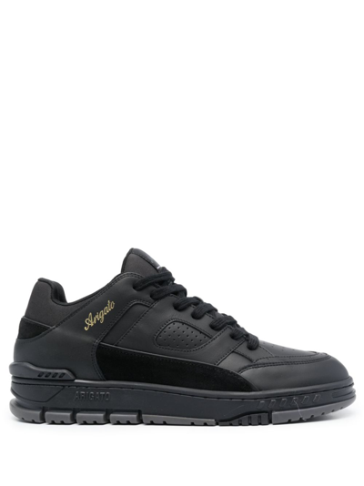 Axel Arigato Area Lo Leather Sneakers In Black