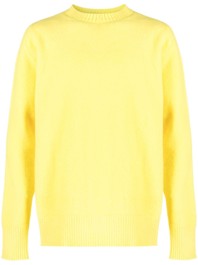 Oamc Knitwear In Yellow Wool