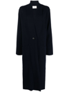 Lisa Yang Single-breasted Fitted Coat In Blue