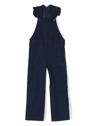 There Was One Kids' Corduroy Jumpsuit In Blue