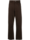 LEMAIRE MID-RISE STRAIGHT-LEG TROUSERS