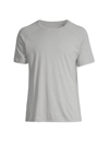 Alo Yoga Men's Triumph Crewneck T-shirt In Athletic Heather Grey