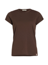 Rag & Bone Women's The Slub Cotton T-shirt In Brown