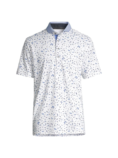 【有名人芸能人】 Polo Graphic Devils Of Isles Men's Greyson Shirt Arctic In メンズウェア