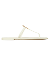 Tory Burch Roxanne Jelly Thong Sandal In Ivory
