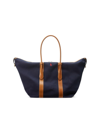 Polo Ralph Lauren Women's Extra-large Bellport Canvas Tote Bag In Navy