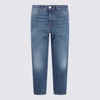 AMI ALEXANDRE MATTIUSSI AMI ALEXANDRE MATTIUSSI USED BLUE DENIM JEANS