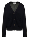 Lisa Yang Danni V-neck Knitted Cardigan In Black