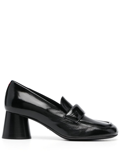 Halmanera Dani 55mm Leather Loafers In Black