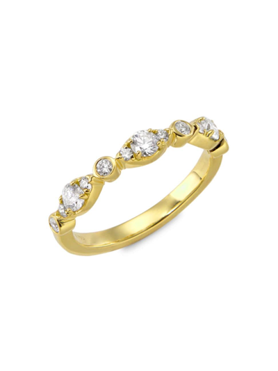 Hearts On Fire Women's Regal 18k Yellow Gold & 0.42-0.47 Tcw Diamond Ring