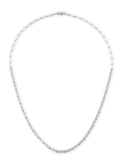 Hearts On Fire Women's Aerial Dewdrop 18k White Gold & 2.69-2.76 Tcw Diamond Necklace