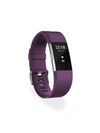 Fitbit Classic Charge 2 Large Fitness Wristband Smartwatch In Plum