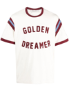 GOLDEN GOOSE LOGO-APPLIQUÉ COTTON T-SHIRT