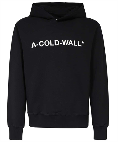 A-cold-wall* A Cold Wall Essential Logo Sweatshirt In Black