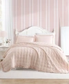 LAURA ASHLEY HAILEE MICROFIBER QUILT SETS