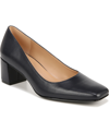 Naturalizer Karina Womens Square Toe Pumps In French Navy Leather