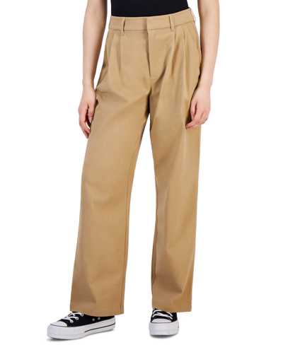 And Now This Women's Pleated Wide-leg Pants, Created For Macy's In Tan