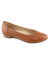 Marc Joseph New York Ferris Flat In Cognac Napa Soft