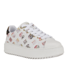 Guess Women's Denesa Tread Bottom Logo Fashion Sneakers Women's Shoes In White Multi