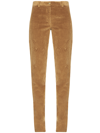 Dolce & Gabbana Dolce&gabbana Sand Velvet Trousers In Camel