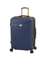 London Fog Brentwood Iii 20" Expandable Spinner Carry-on Hardside, Created For Macy's In Navy