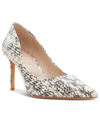 Aldo Stessy Pointed Toe Pump In Snake Multi