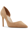 Aldo Brandie Stiletto Pump In Beige Leather