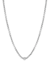 Effy Collection Effy Diamond Cluster 18" Pendant Necklace (1/10 Ct. T.w.) In Sterling Silver In Sterling Silver