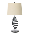 FANGIO LIGHTING 27.75" METAL TABLE LAMP WITH DESIGNER SHADE