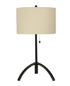 FANGIO LIGHTING 27" METAL TABLE LAMP WITH DESIGNER SHADE