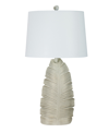 FANGIO LIGHTING 28.5" CASUAL RESIN TABLE LAMP WITH DESIGNER SHADE